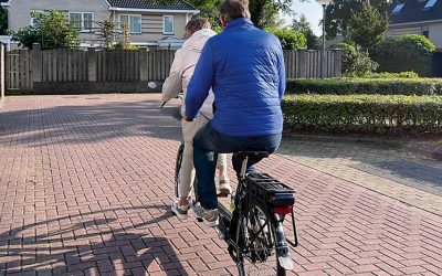 Samen leren fietsen