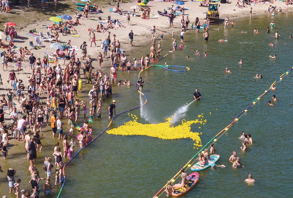 Badeendjesrace voor jongerenwerk op 20 juni